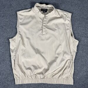 FOOTJOY Men's Shirt Golf Snap‎ Vest Large Performance Pullover Jacket F3-25